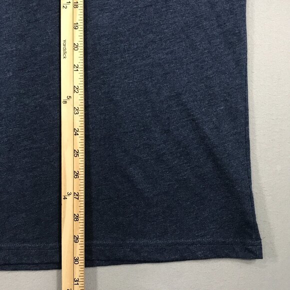 American Eagle T-Shirt Mens 2XL Blue Graphic AE Logo Tee Standard Short Sleeve - Picture 9 of 10